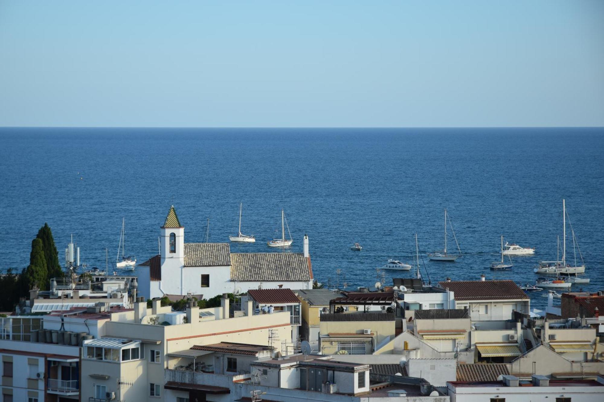 Apartamento Marinero, Vistas Impresionantes. 锡切斯 外观 照片