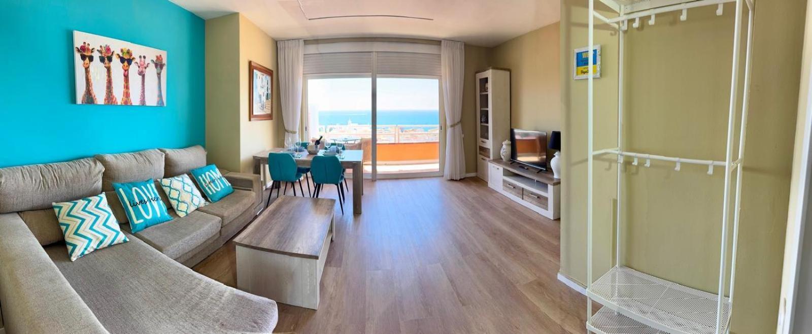 Apartamento Marinero, Vistas Impresionantes. 锡切斯 外观 照片