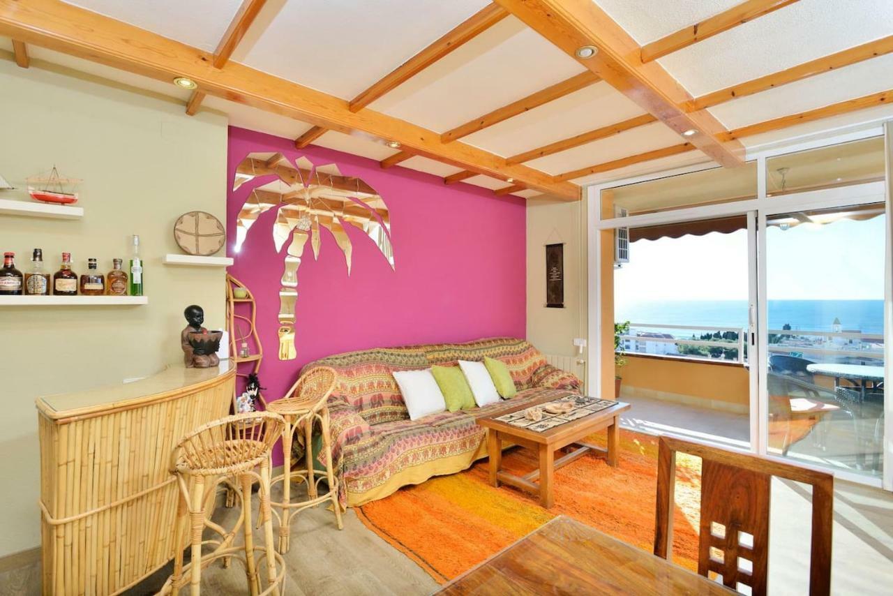 Apartamento Marinero, Vistas Impresionantes. 锡切斯 外观 照片