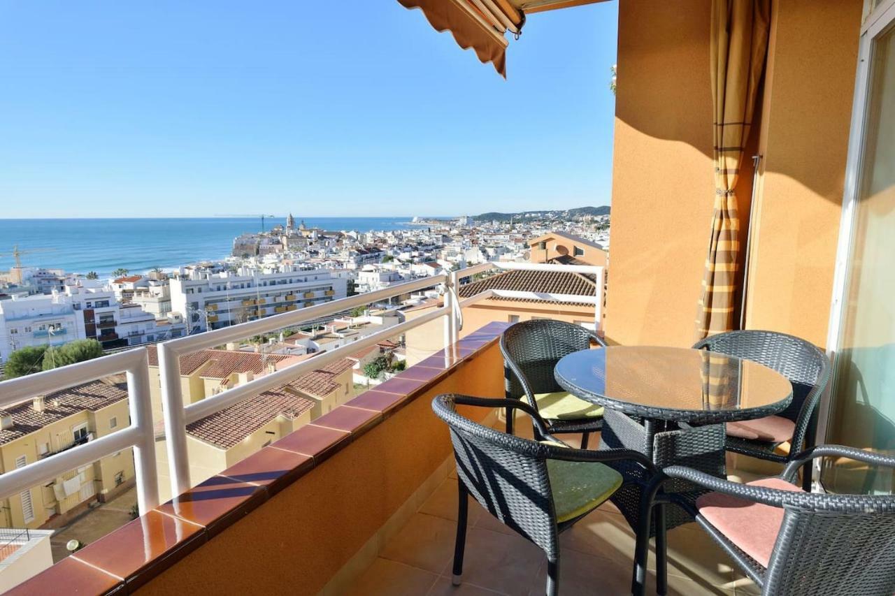 Apartamento Marinero, Vistas Impresionantes. 锡切斯 外观 照片