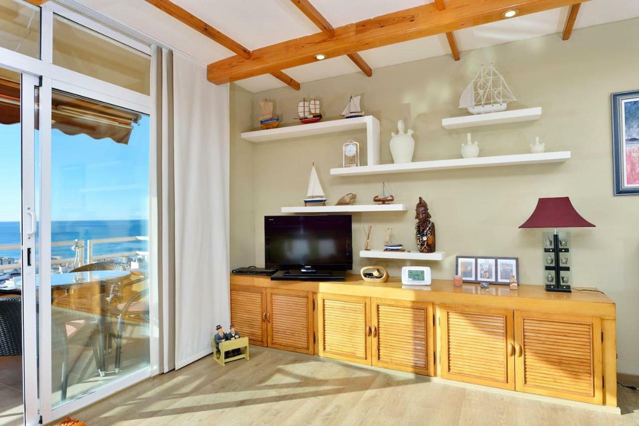Apartamento Marinero, Vistas Impresionantes. 锡切斯 外观 照片
